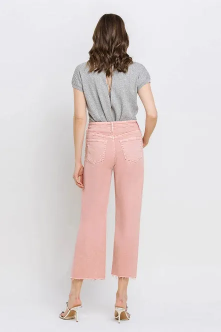 Just Black Denim Colored Crop Jean