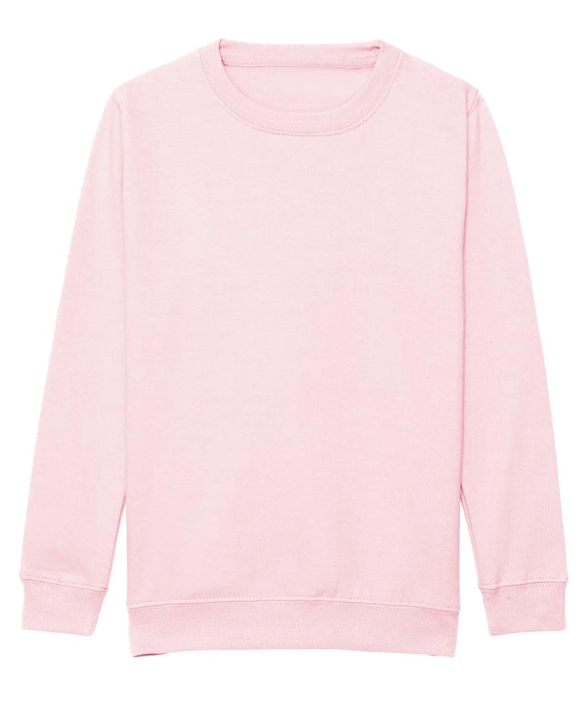 Kids AWDis sweatshirt | Baby Pink