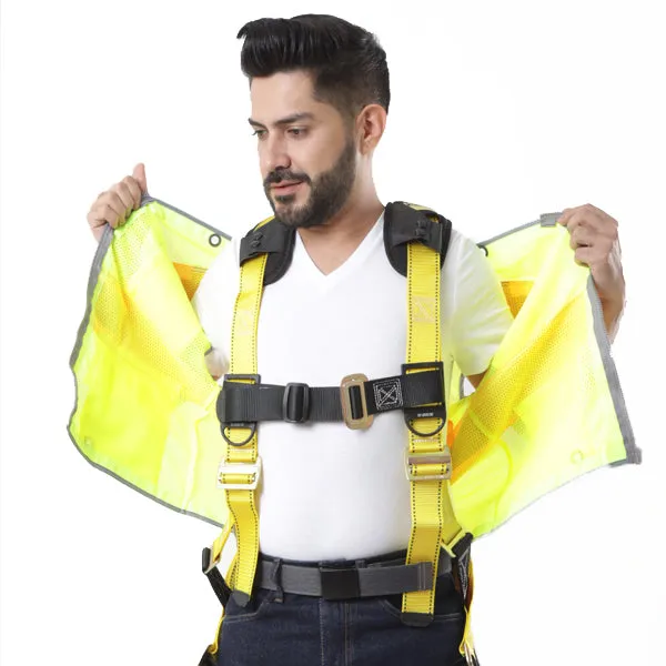 Kolossus Pro Deluxe High Visibility Vest with Multi Frontal Pockets | ANSI Class 2 Compliant