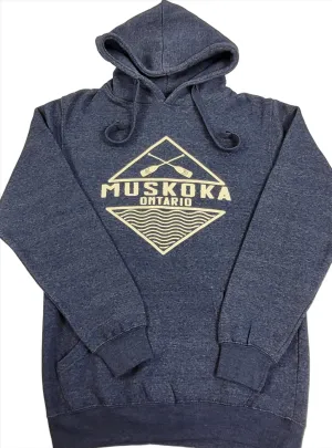 Lightweight Muskoka Hoodie in Heather Blue