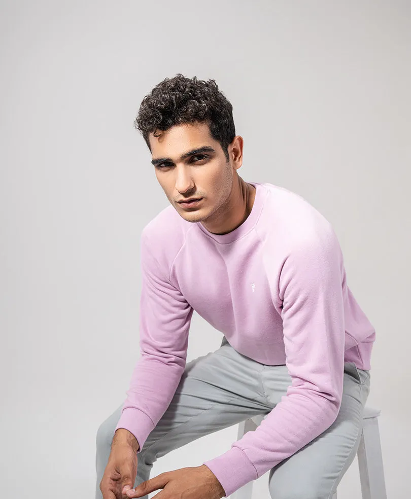 Lilac Raglan Sweatshirt