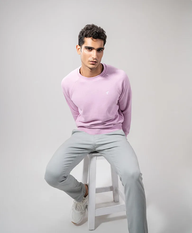 Lilac Raglan Sweatshirt