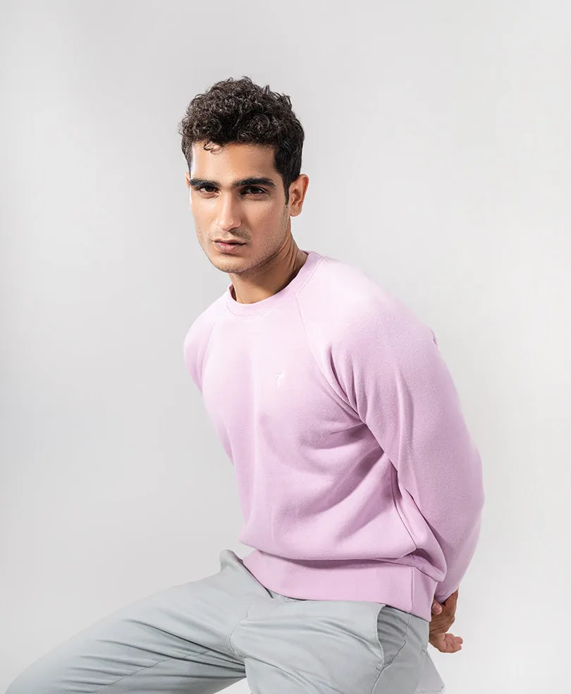 Lilac Raglan Sweatshirt