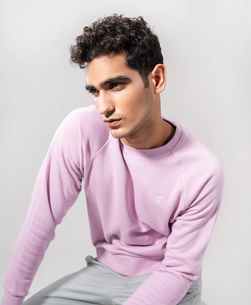 Lilac Raglan Sweatshirt