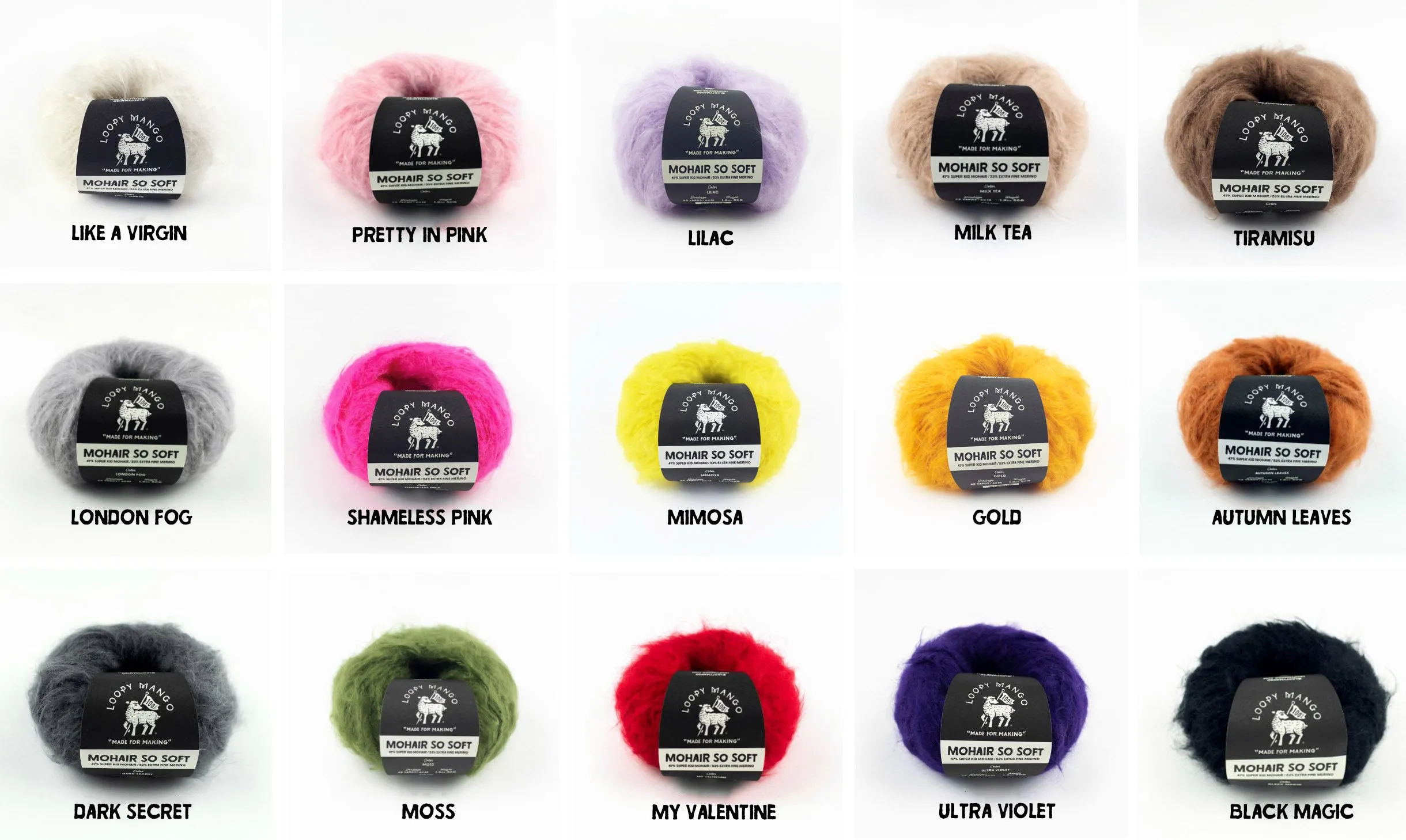 Loopy Mango Mohair So Soft