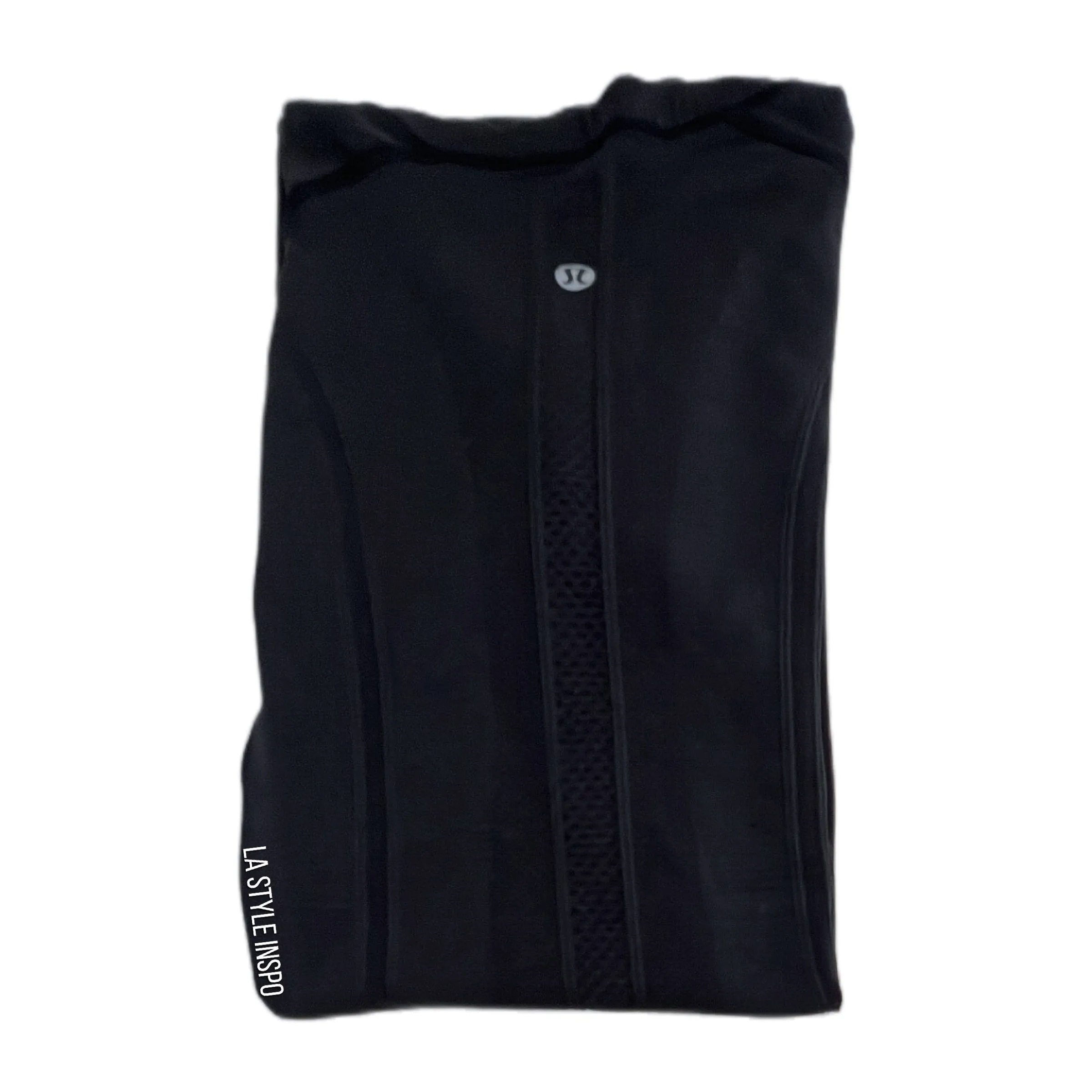 Lululemon Run Swiftly Tech Long Sleeve Shirt Push Your Peace Set Your Goal in Black Size Small