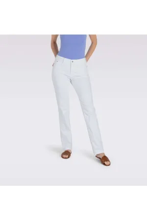Mac Jeans Dream Wonder Light Denim Straight Legs 5401-90-351L | D010 White | Offered Online Only