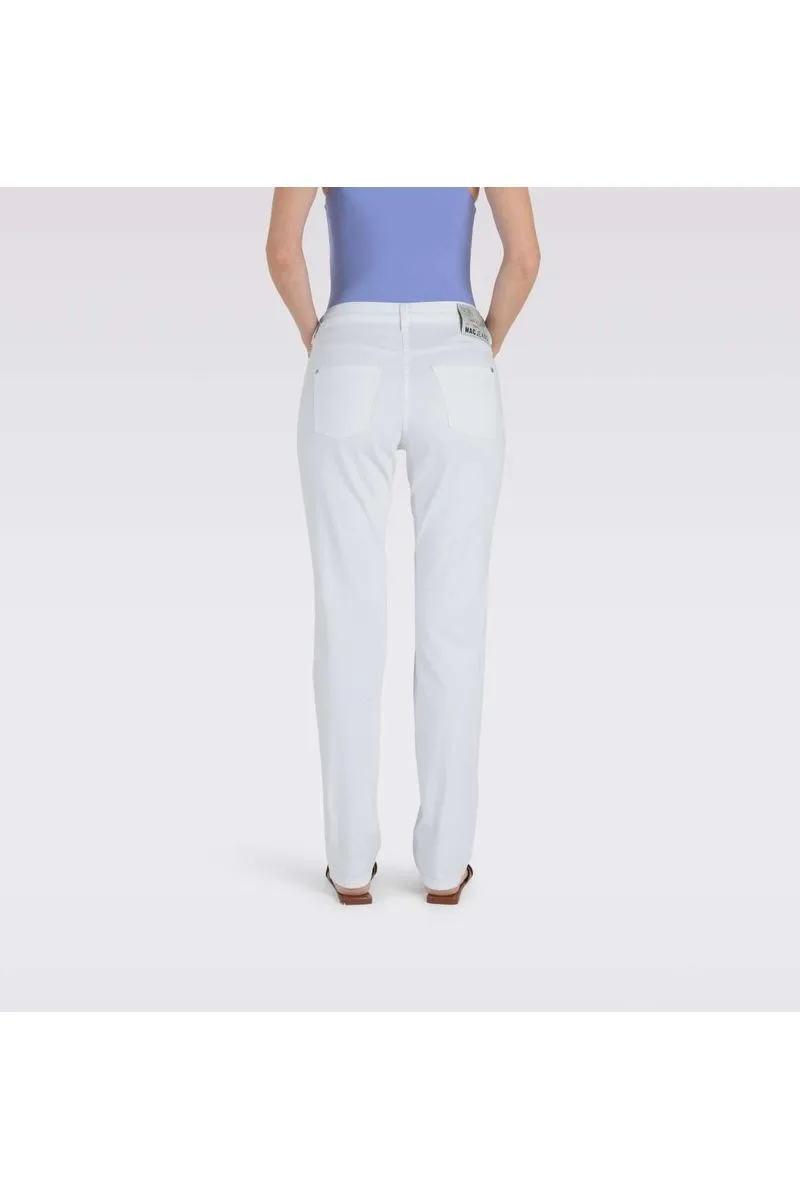 Mac Jeans Dream Wonder Light Denim Straight Legs 5401-90-351L | D010 White | Offered Online Only