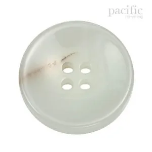 Marble Round Concave Polyester 4 Hole Jacket Coat Button
