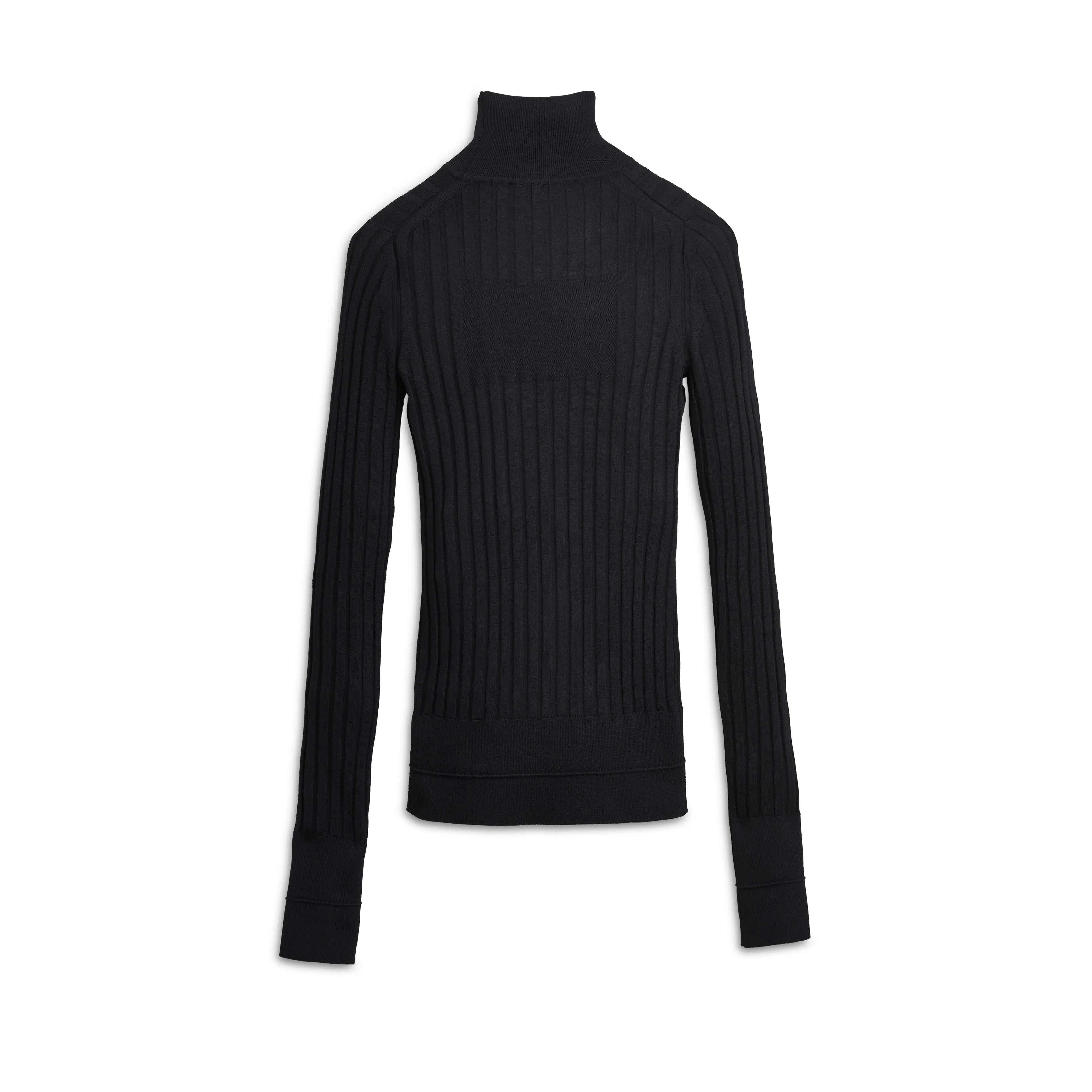 Marc Jacobs - The Lightweight Ribbed Turtleneck - (Black)