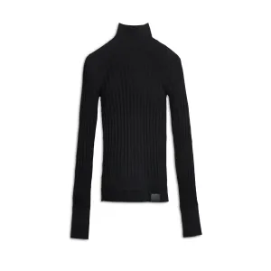 Marc Jacobs - The Lightweight Ribbed Turtleneck - (Black)