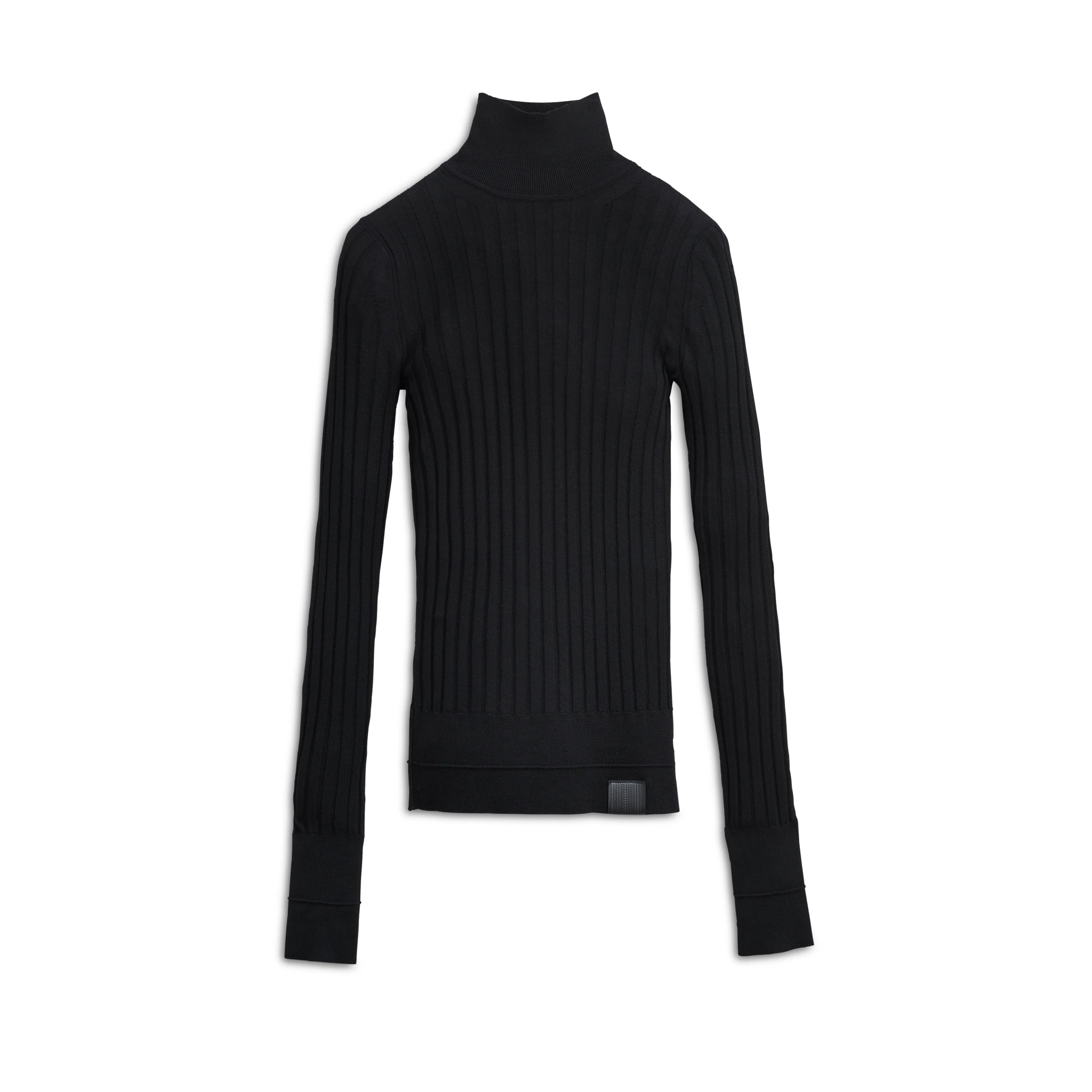 Marc Jacobs - The Lightweight Ribbed Turtleneck - (Black)