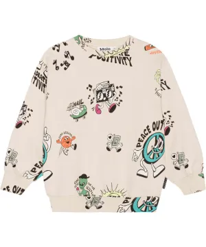 Monti printed sweatshirt for boy & girl