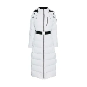 Moose Knuckles Womens Long Cloud Parka in Nimbus Cloud