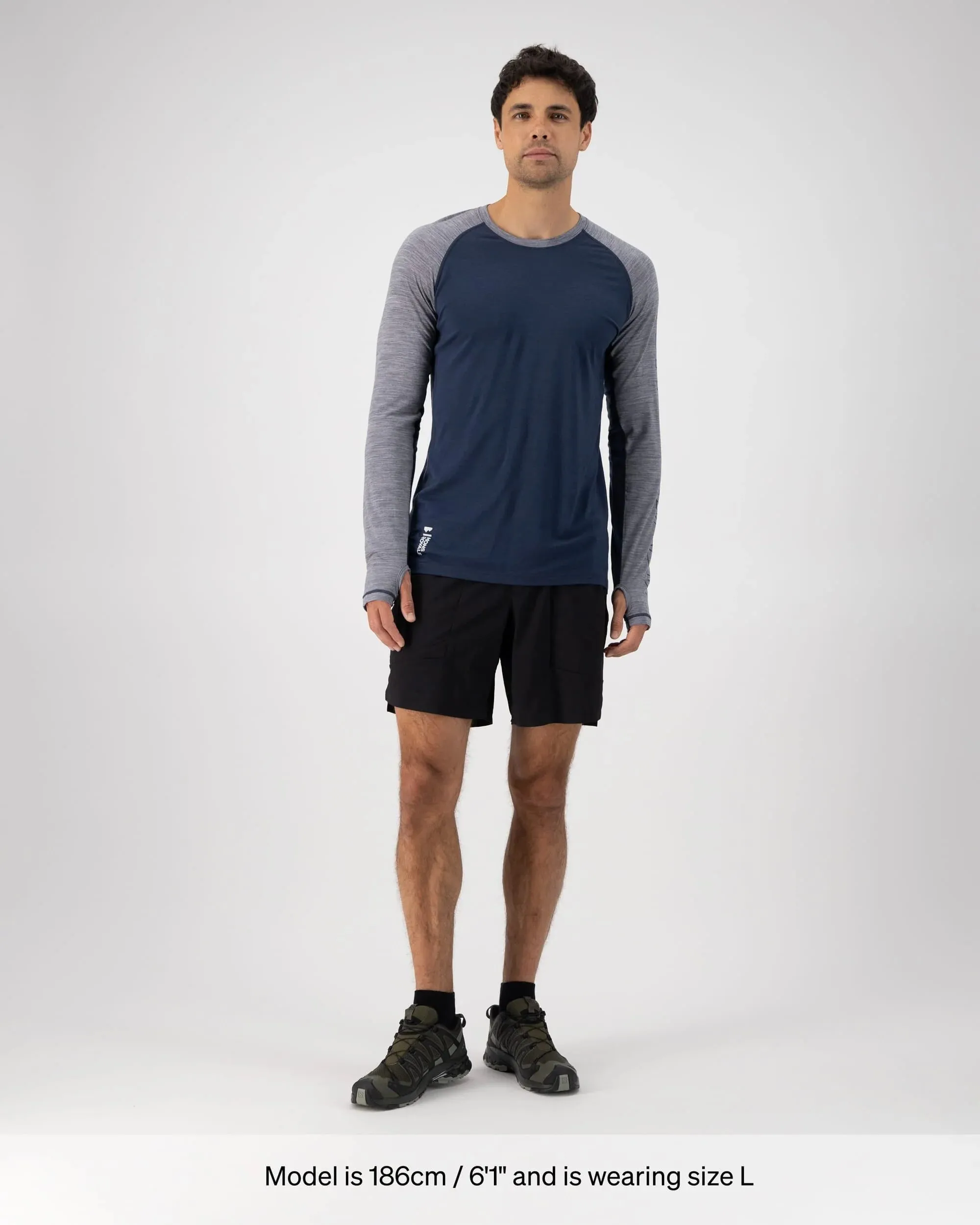 M's Temple Tech Long-Sleeve Shirt - Merino wool