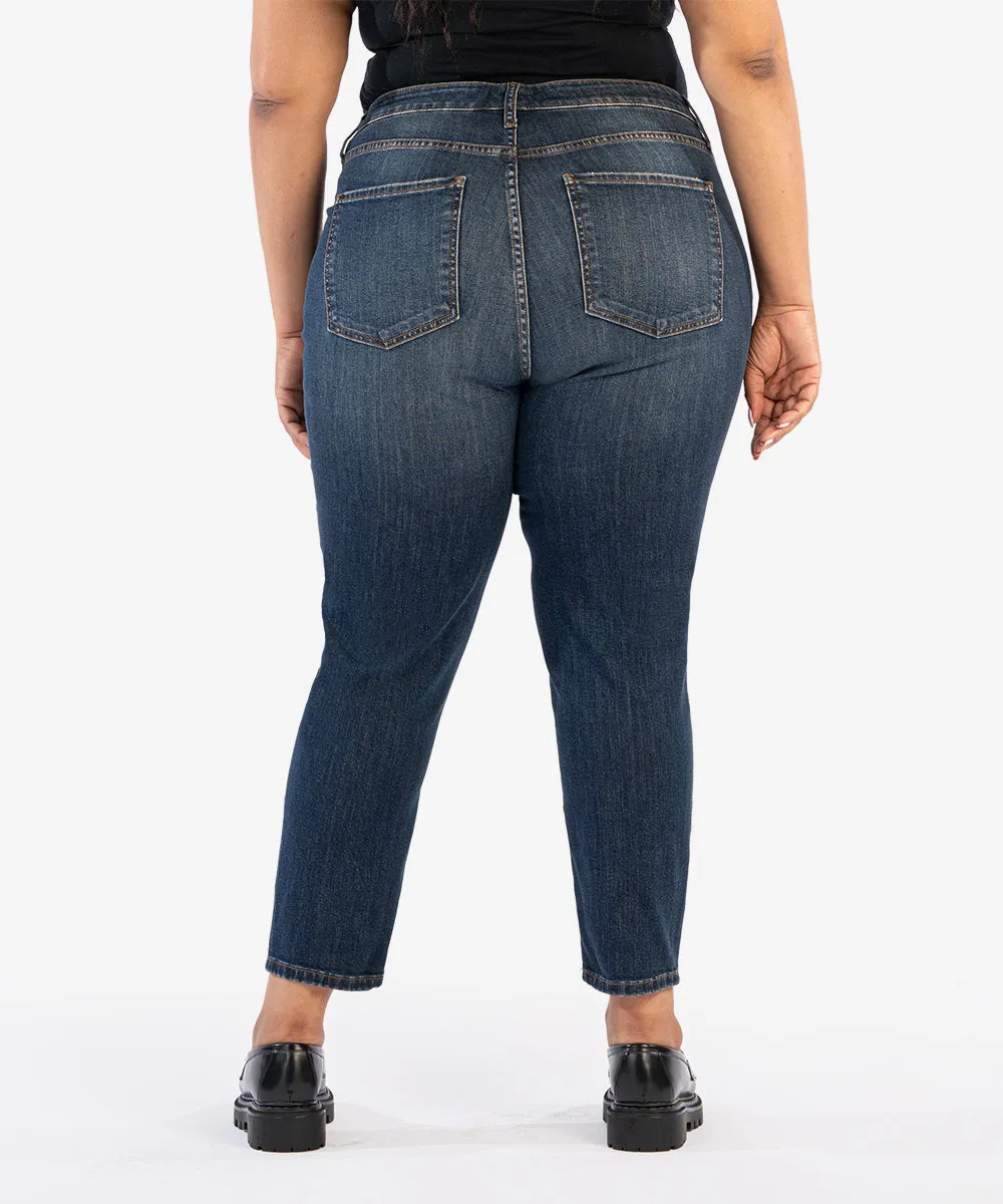 Naomi High Rise Fab Ab Crop Straight Leg, Plus