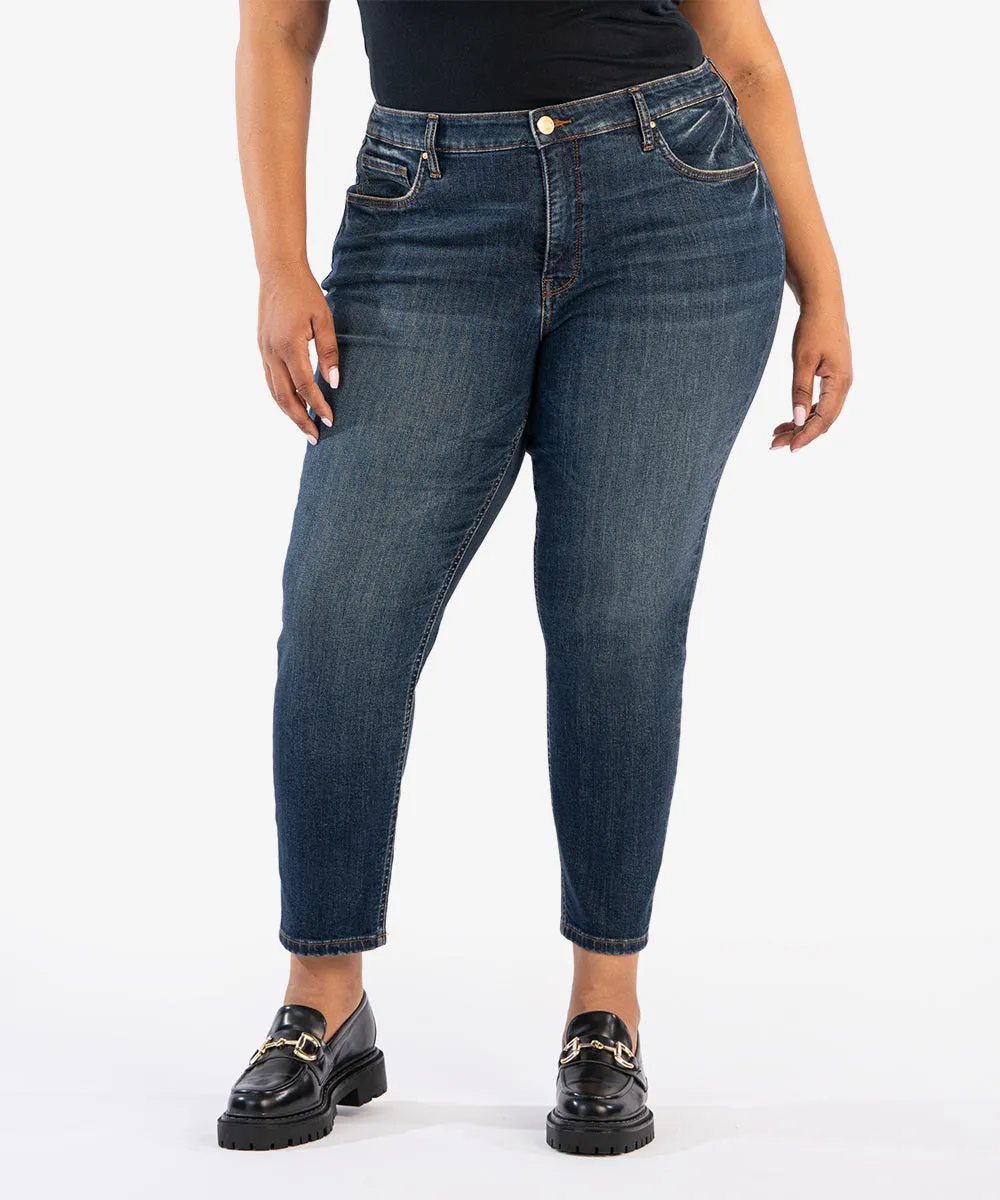Naomi High Rise Fab Ab Crop Straight Leg, Plus