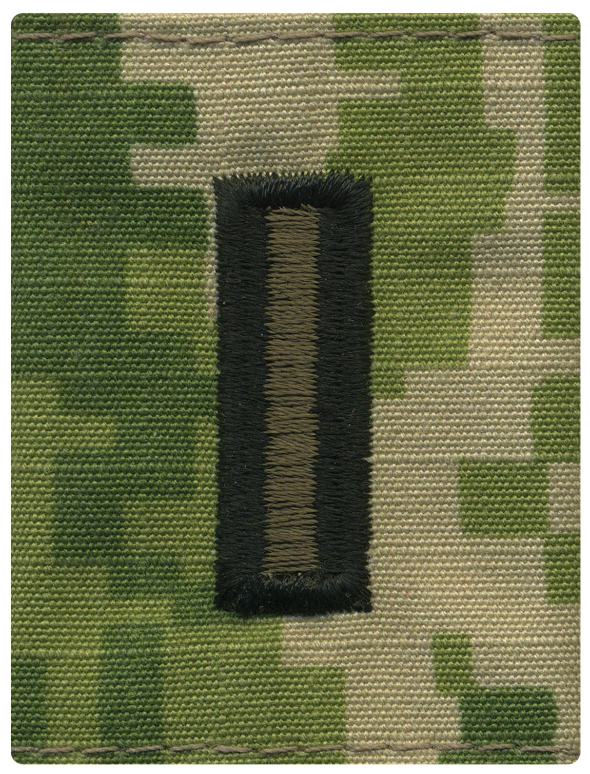 Navy Parka Tab Device: Woodland Digital Embroidered WO5 Warrant Officer