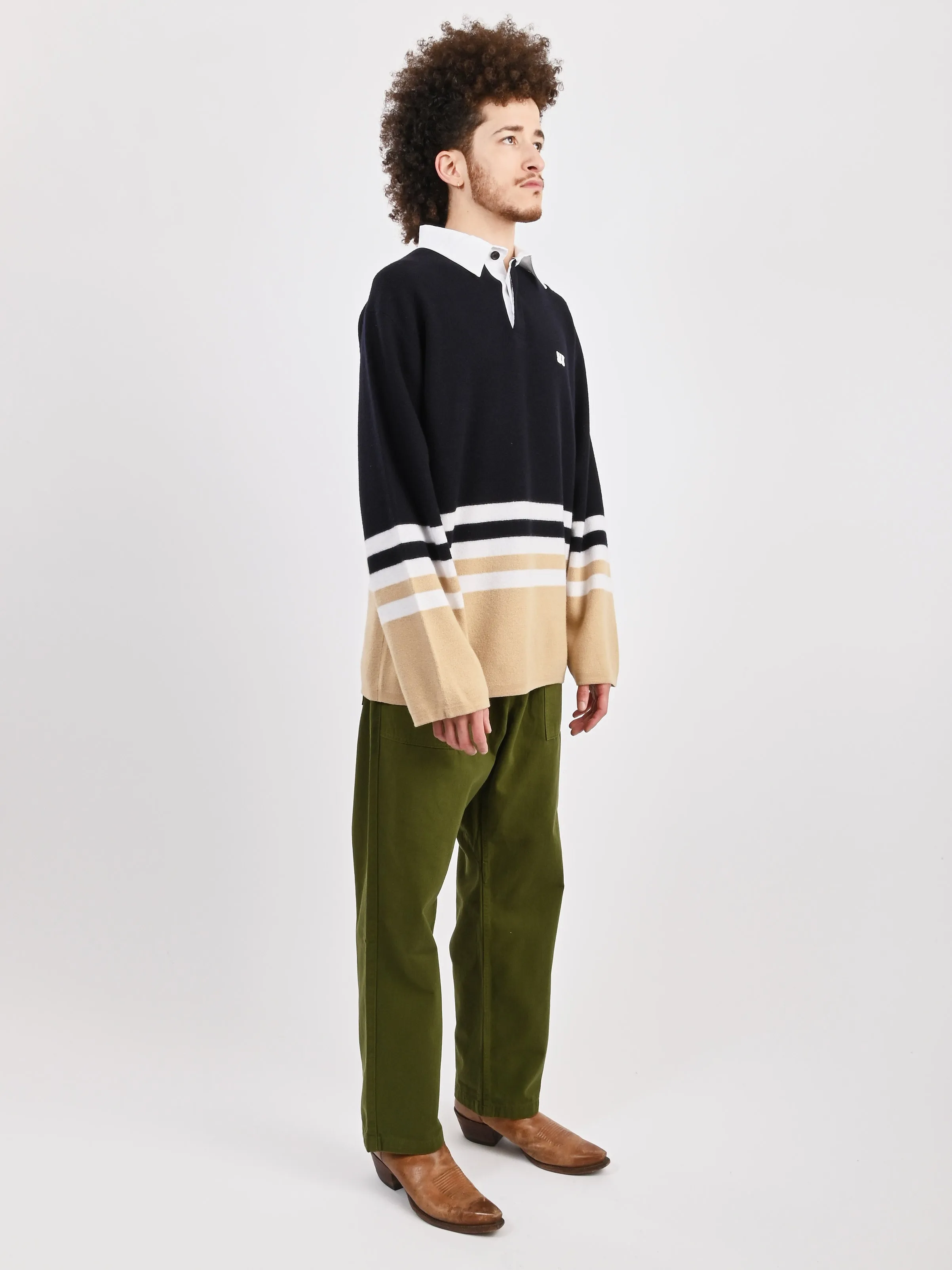 Navy/Multi Cypher Polo