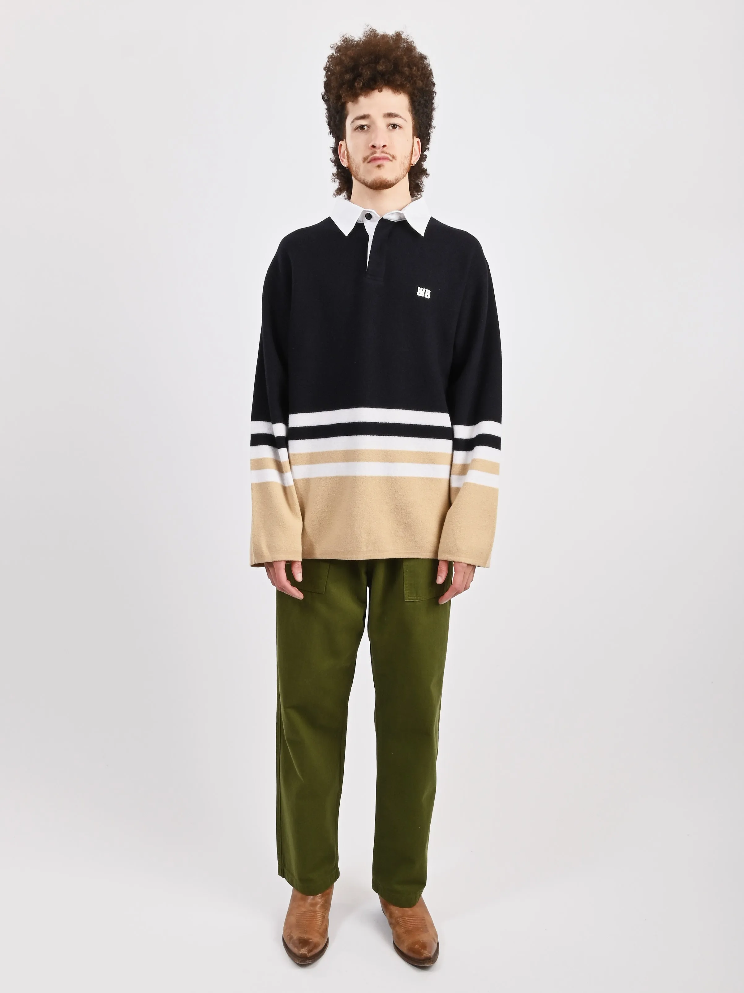 Navy/Multi Cypher Polo