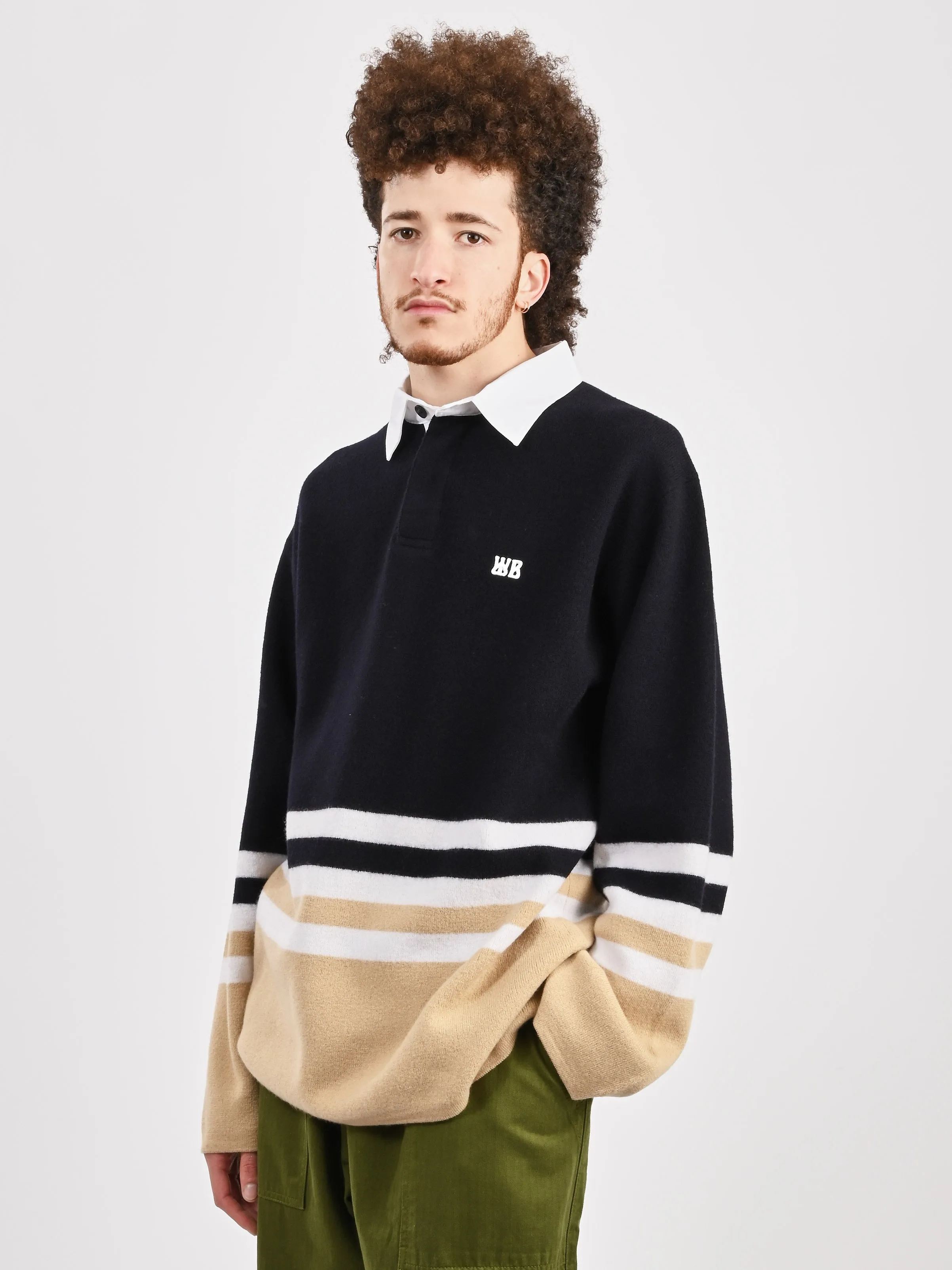 Navy/Multi Cypher Polo