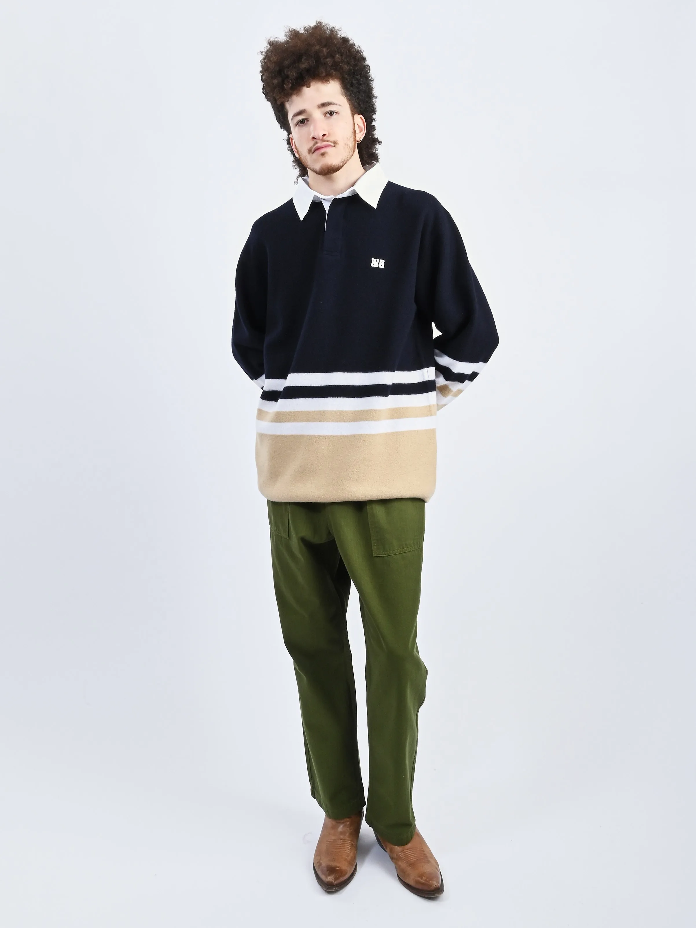 Navy/Multi Cypher Polo