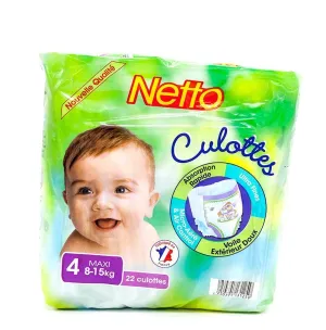 Netto, (France) Diapers 4 Maxi (8-15Kg) 22 Pcs