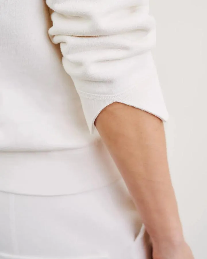 Nili Lotan Luka Scoop Neck Sweatshirt