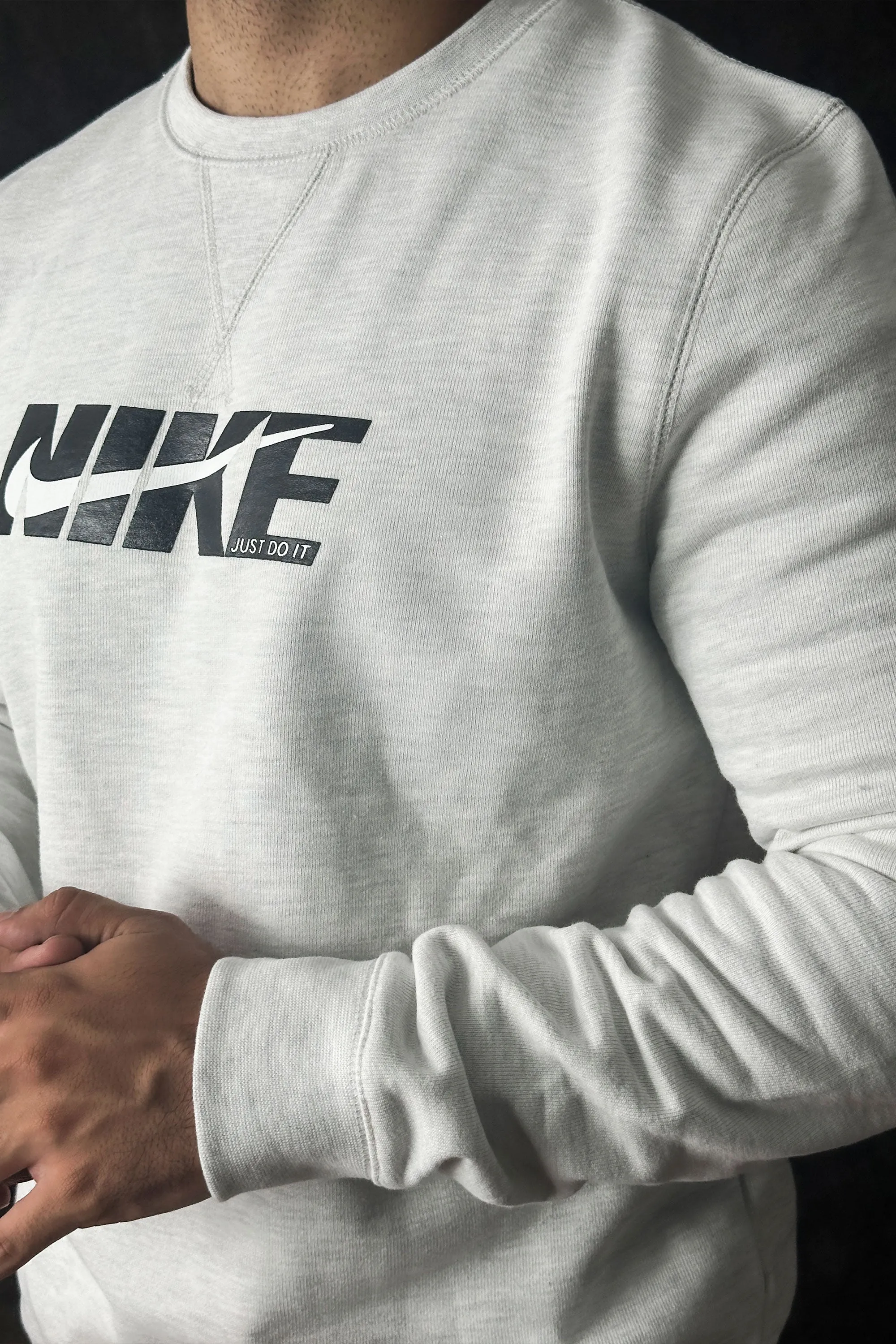 NKE Logo White Sweatshirt - 1124146