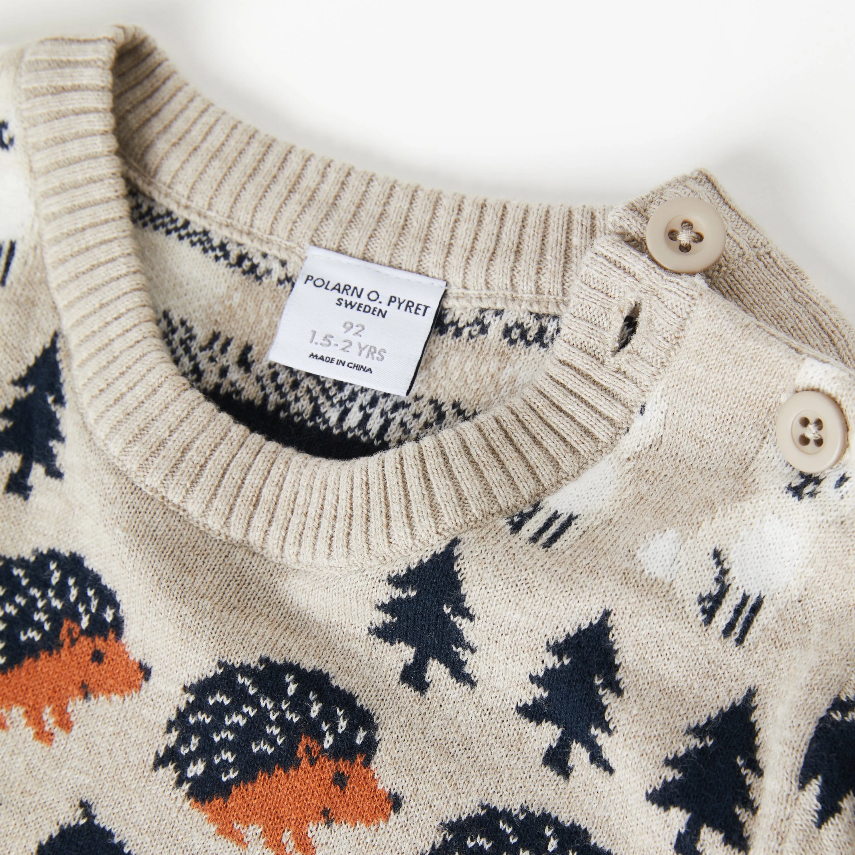 Nordic Animal Kids Jumper