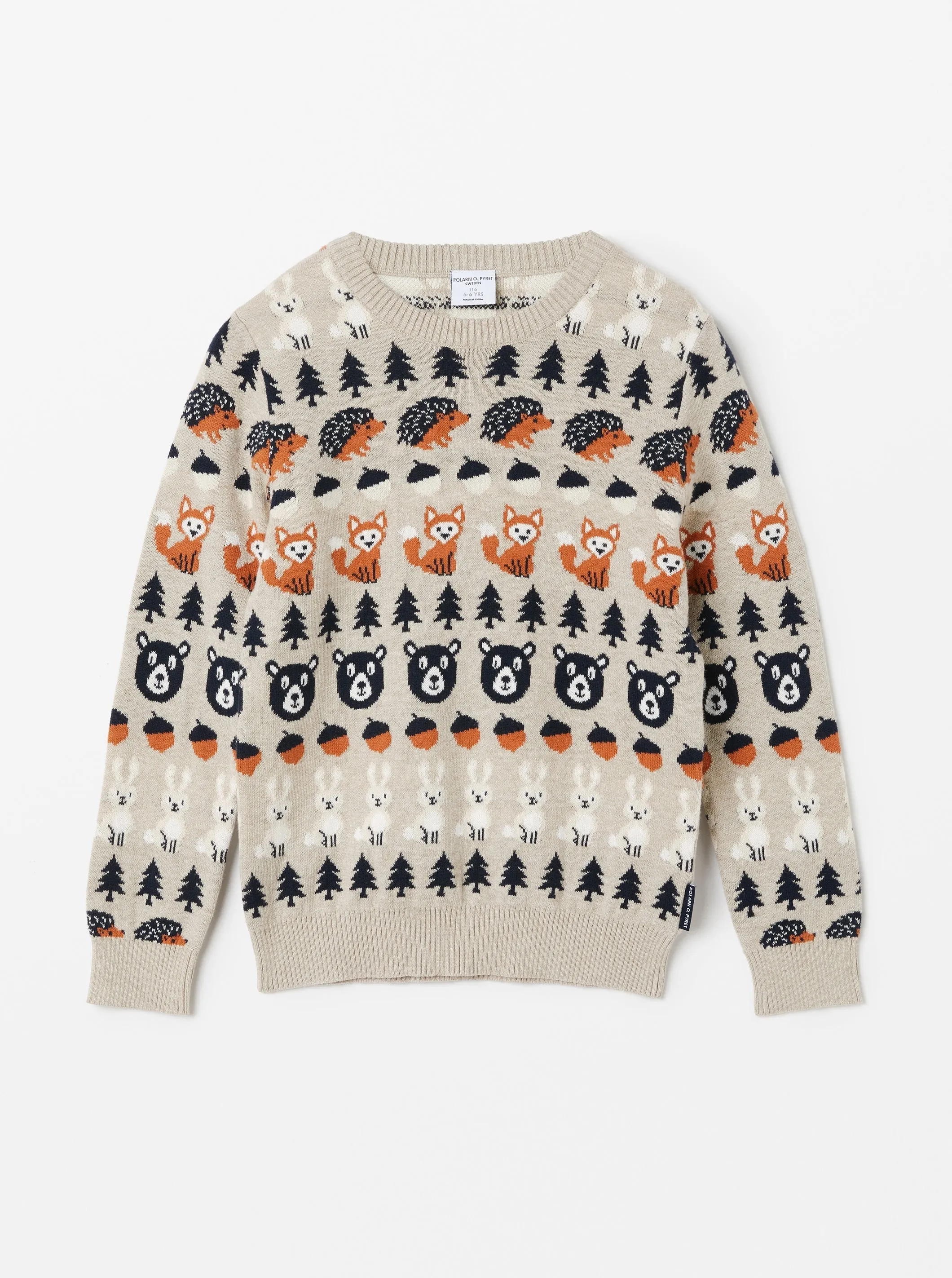 Nordic Animal Kids Jumper
