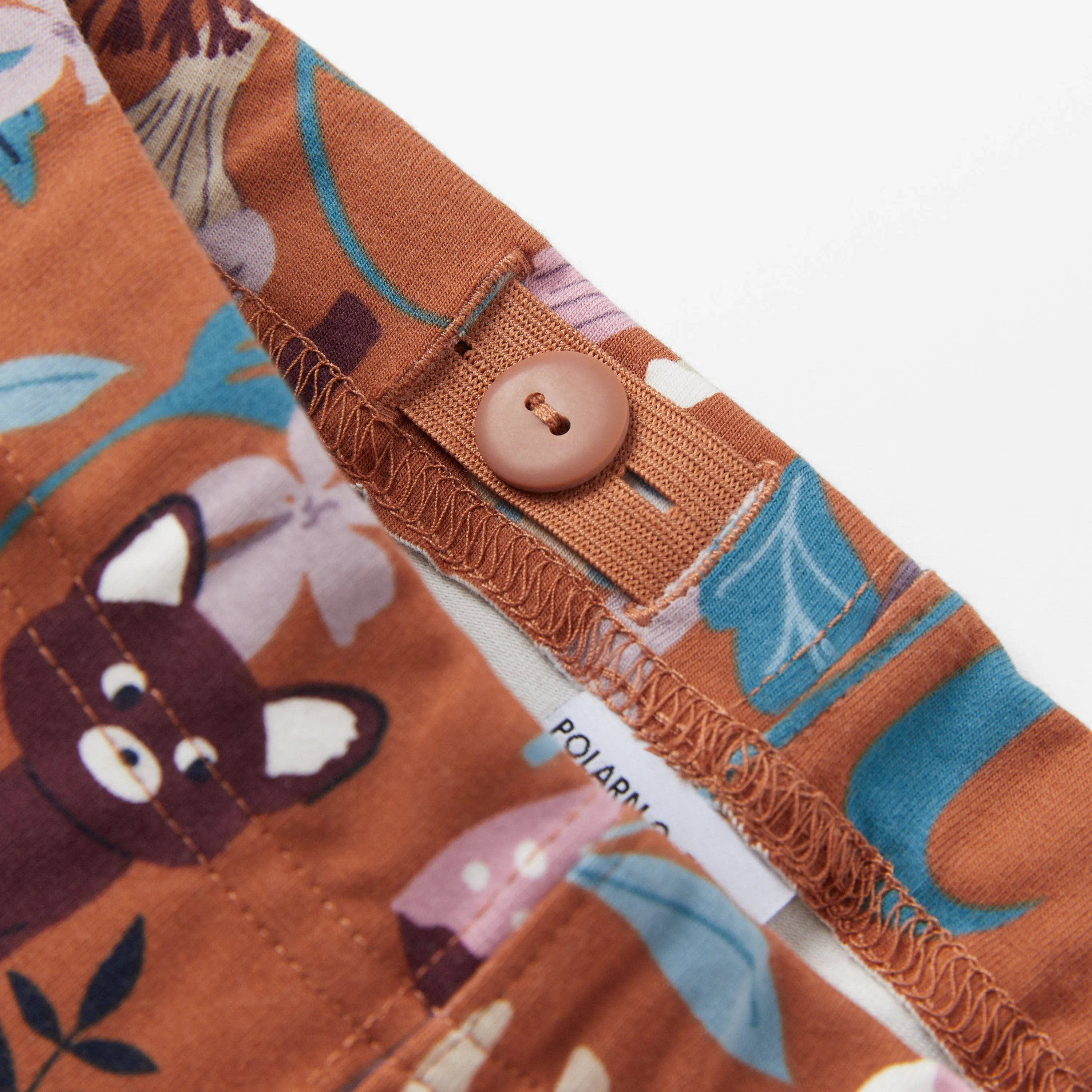 Nordic Nature Print Kids Leggings