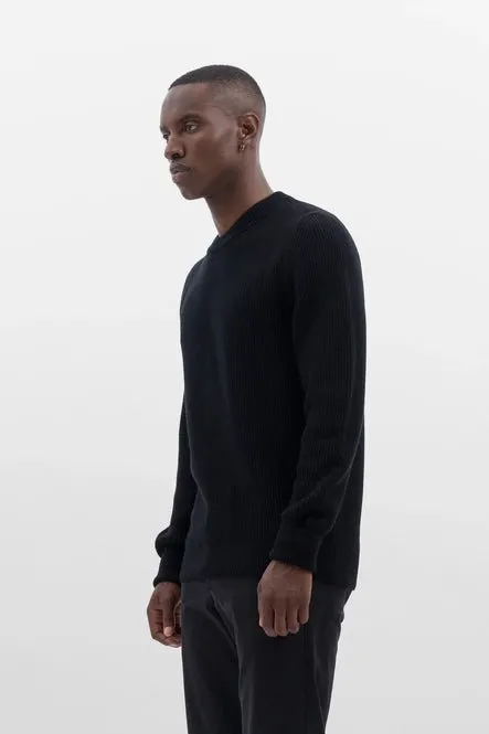 Norse Projects - Henning Merino Crewneck - Black