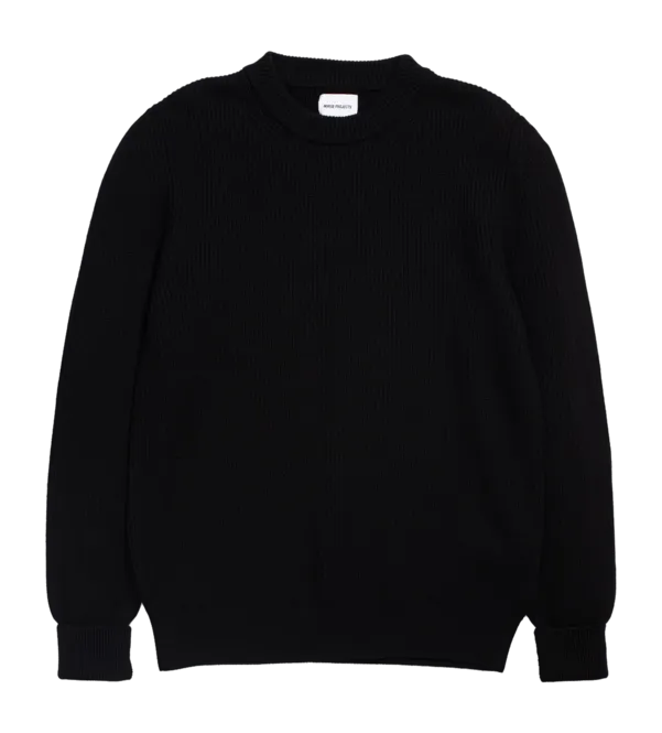 Norse Projects - Henning Merino Crewneck - Black