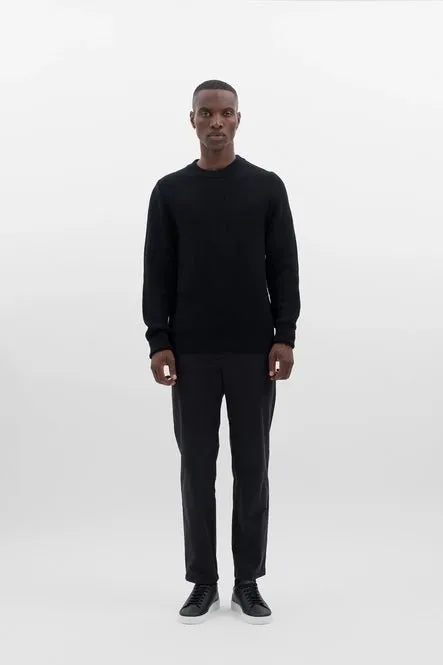 Norse Projects - Henning Merino Crewneck - Black