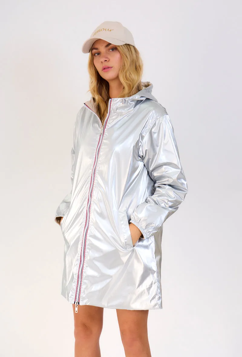 PARIS - Parka mi-longue Réversible