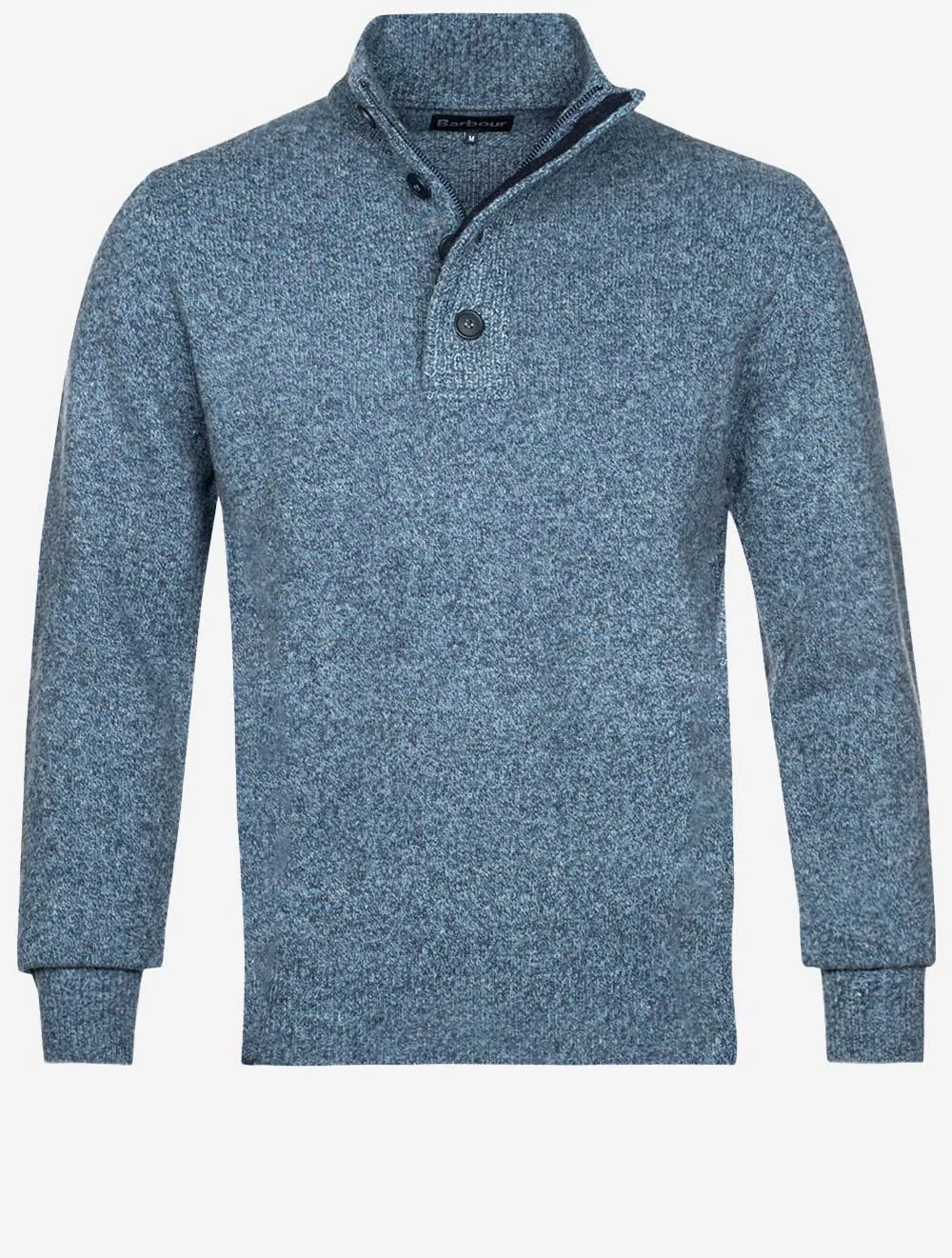 Patch Half Zip Blue