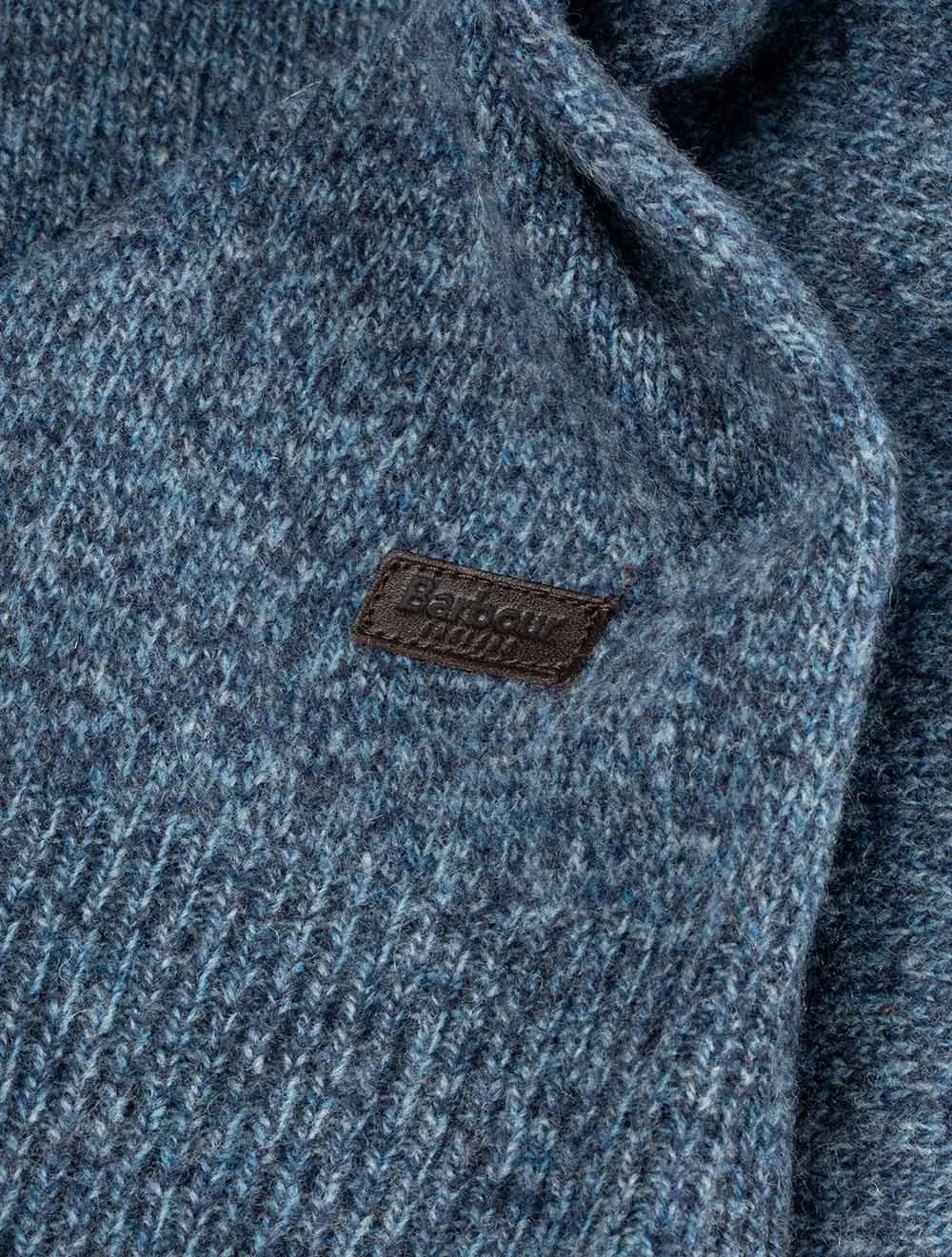 Patch Half Zip Blue