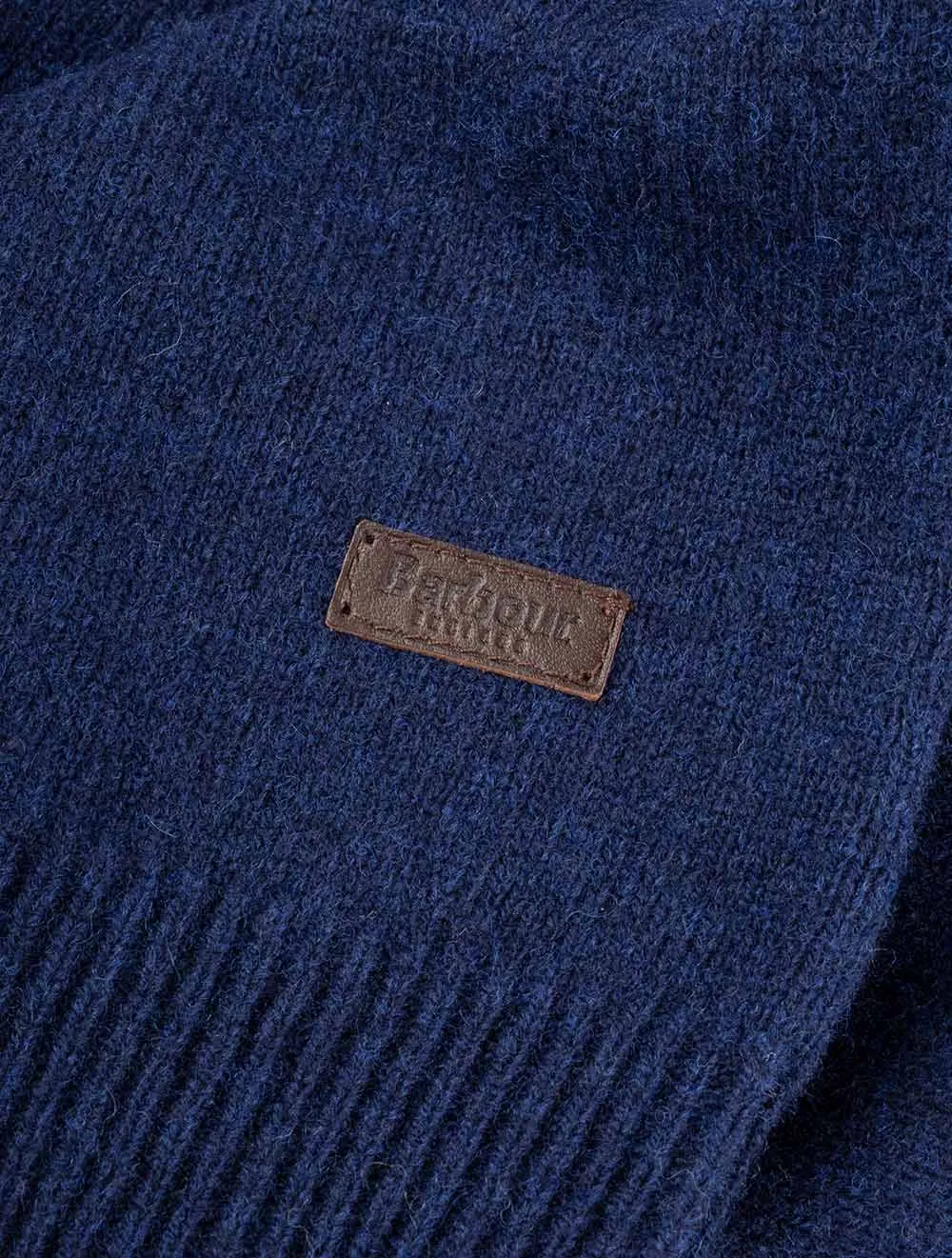Patch Half Zip Deep Blue