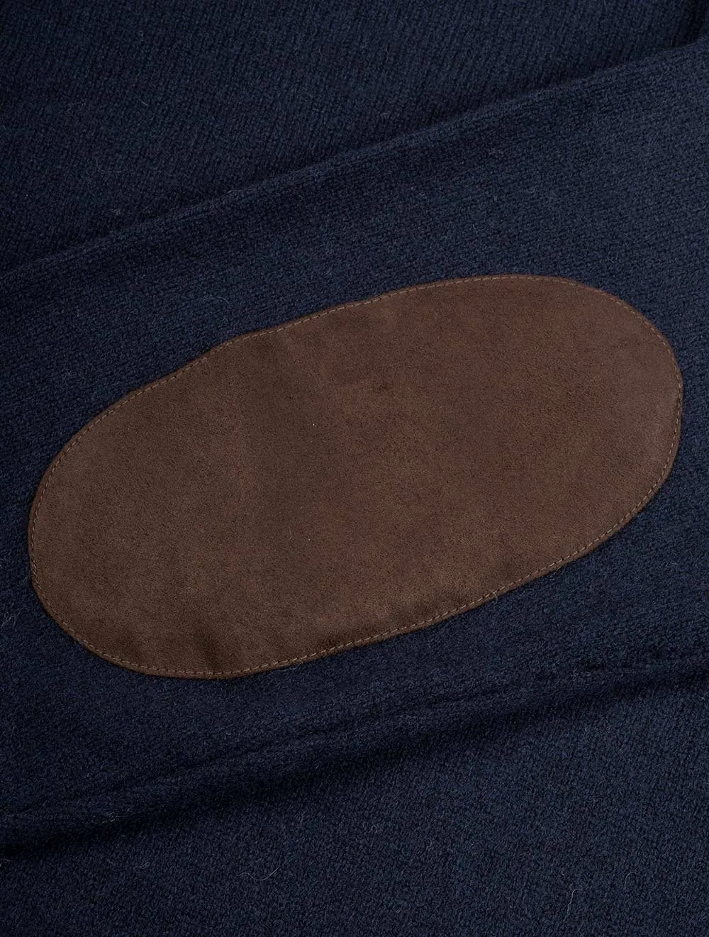 Patch Half Zip Navy