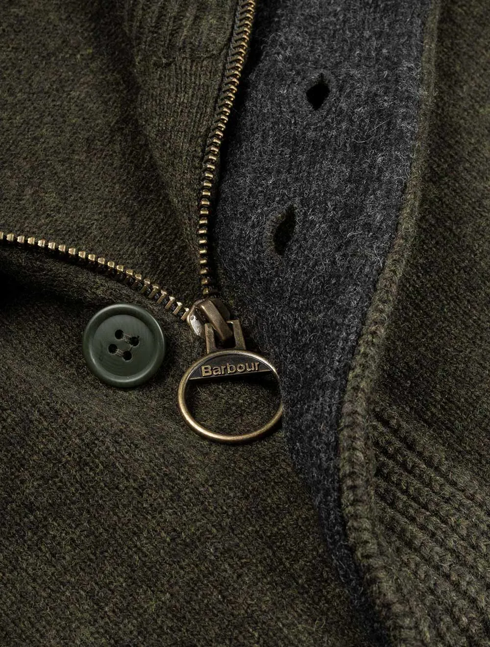 Patch Half Zip Seaweed