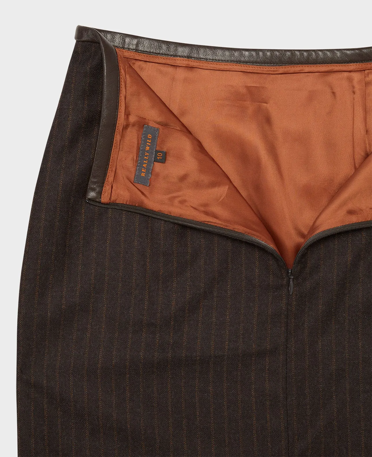 Pencil Wool Skirt