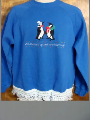Penguin Couple Christmas Sweatshirt