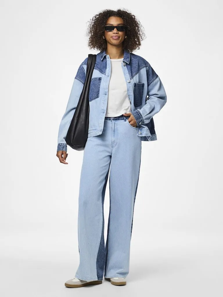 Pieces Famy - High wide jeans