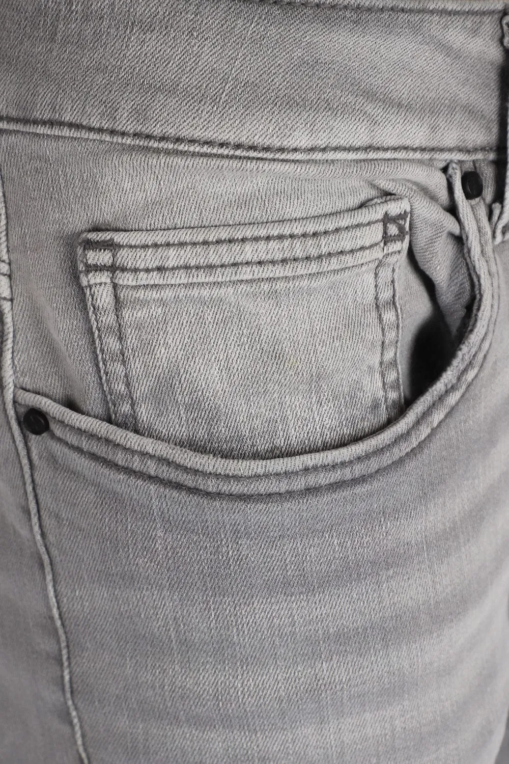 Premium High Fashion Grey Denim