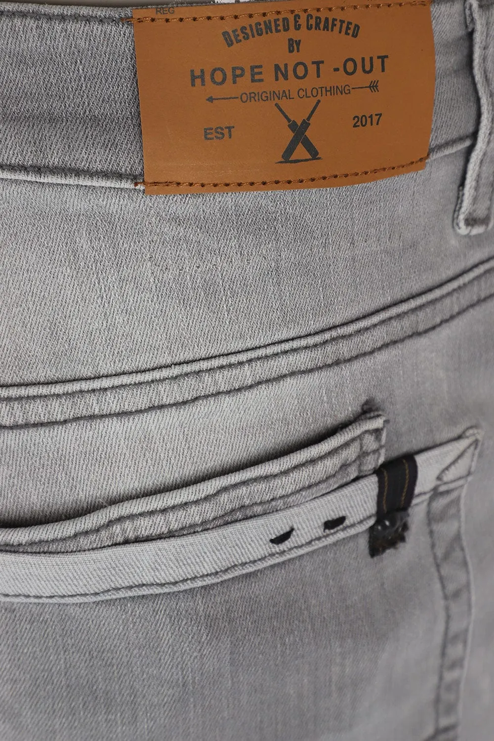 Premium High Fashion Grey Denim