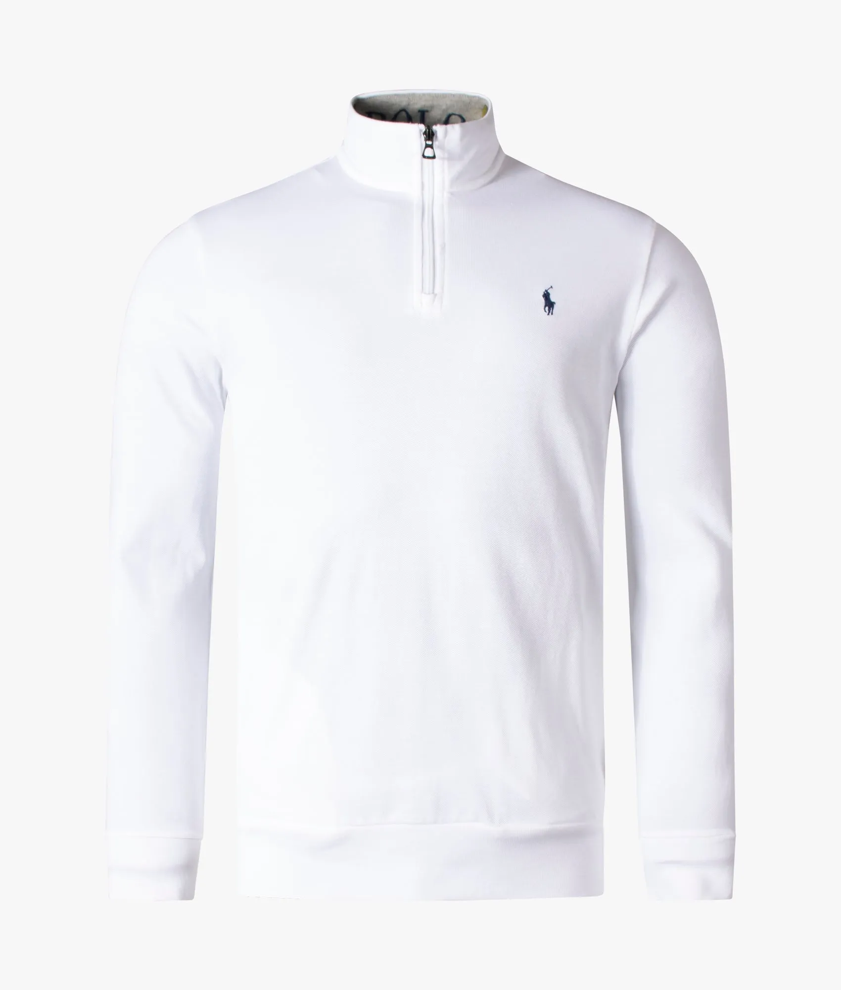 Quarter Zip Mesh Sweatshirt