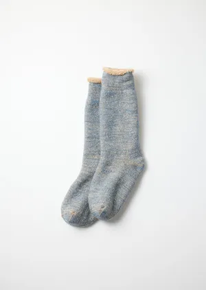 R1001-BR Double Face Crew Blue/Brown