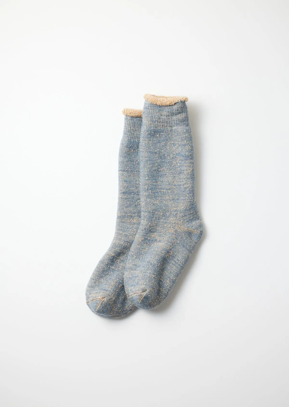 R1001-BR Double Face Crew Blue/Brown