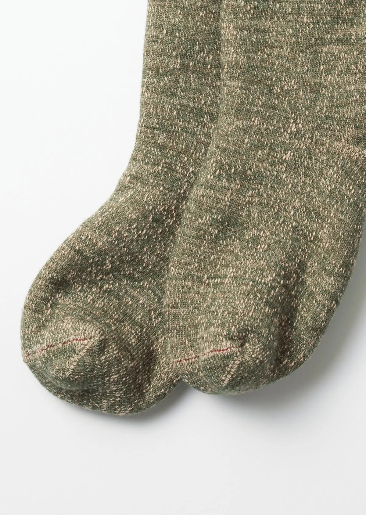 R1001-BR Double Face Crew Green/Brown